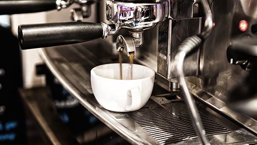La macchina caffè espresso professionale