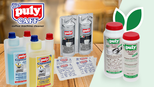 Nuovi detergenti Puly Caff